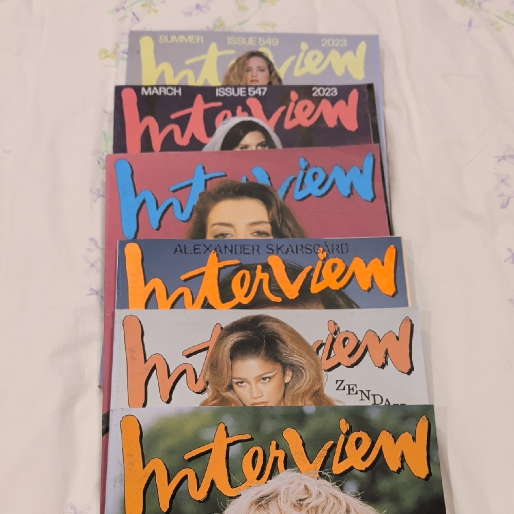 Interview magazine Bundle